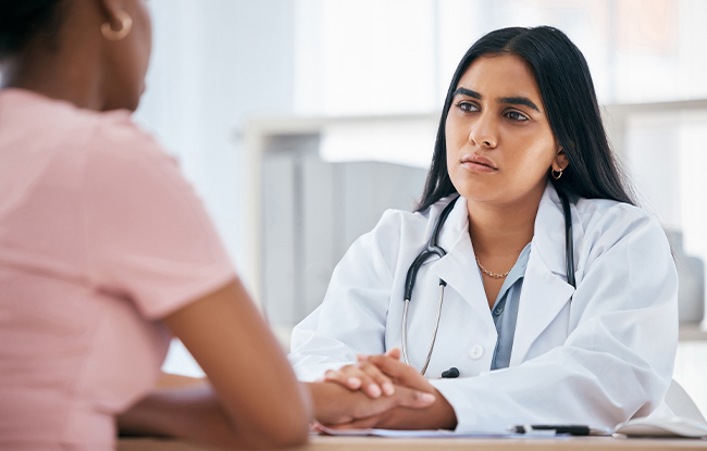 Patient undergoing Ketamine Assisted Psychotherapy at Harbor Health Center